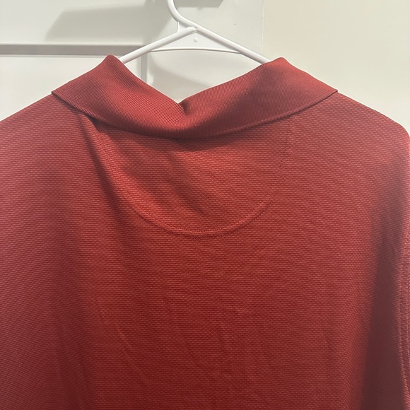 Bolle Mens Maroon Athletic Golf Polo T-shirt Size XL Extra Large - Picture 8 of 9
